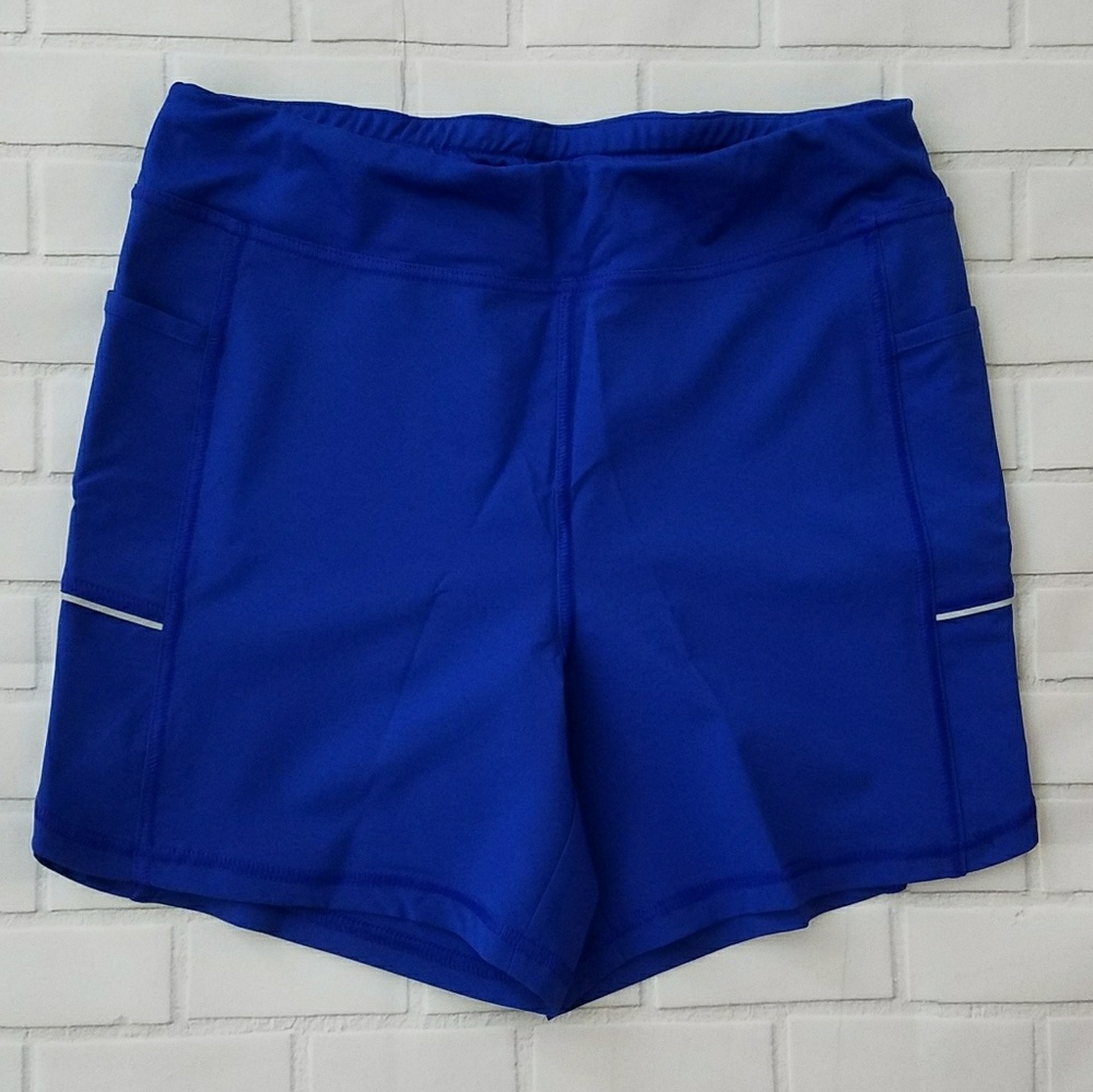 Lands' End girls active gym shorts